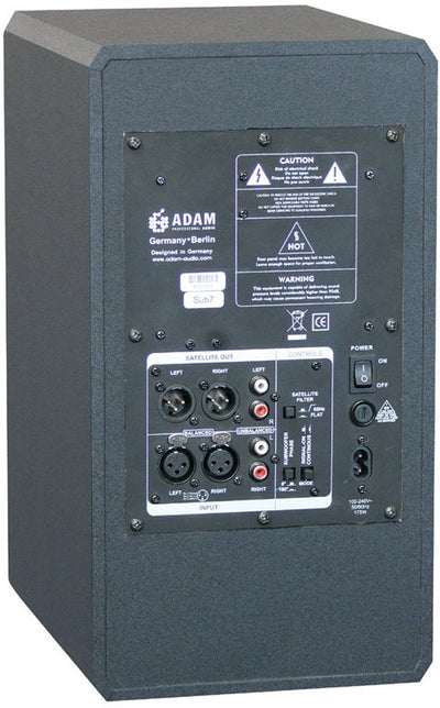 ADAM Audio Sub7 Pro Active Subwoofer - Single
