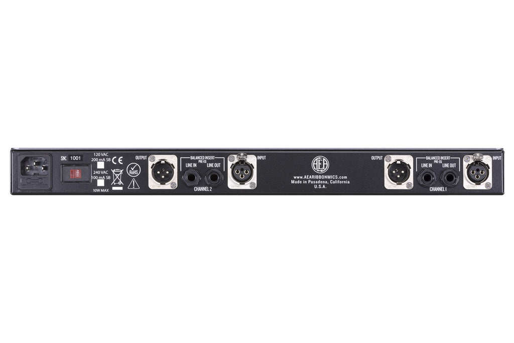 AEA RPQ3 Two-Channel Full-Rack Mic Preamp with EQ