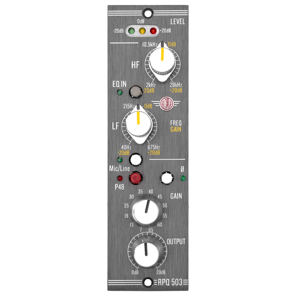 AEA RPQ503 500 Series Preamp with EQ