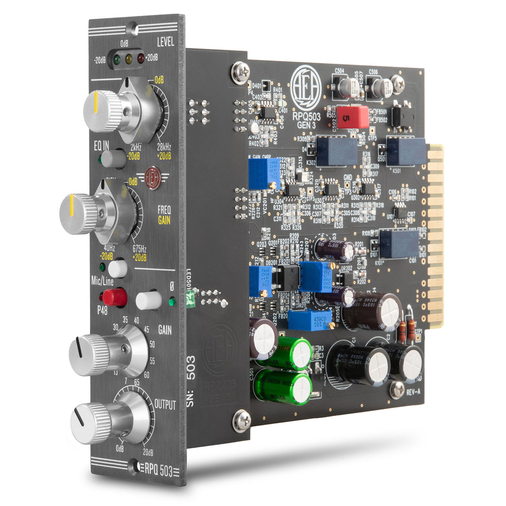 AEA RPQ503 500 Series Preamp with EQ