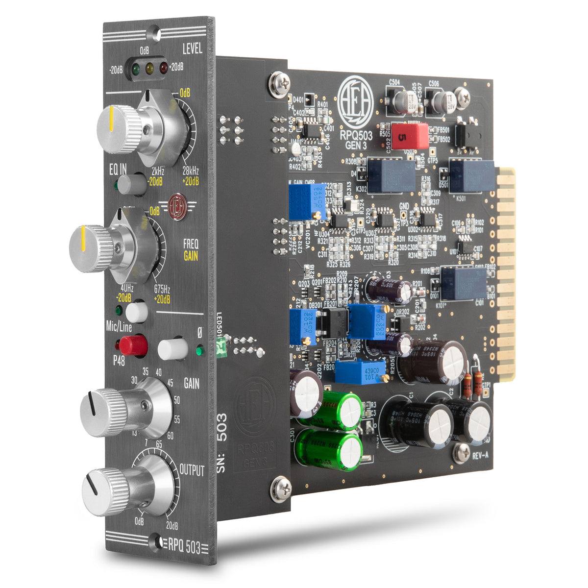 AEA RPQ503 500 Series Preamp with EQ