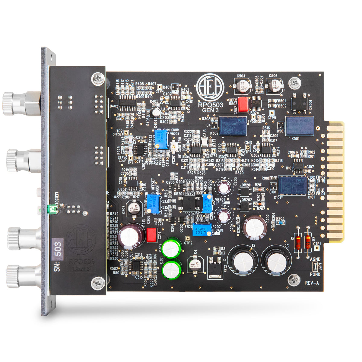 AEA RPQ503 500 Series Preamp with EQ