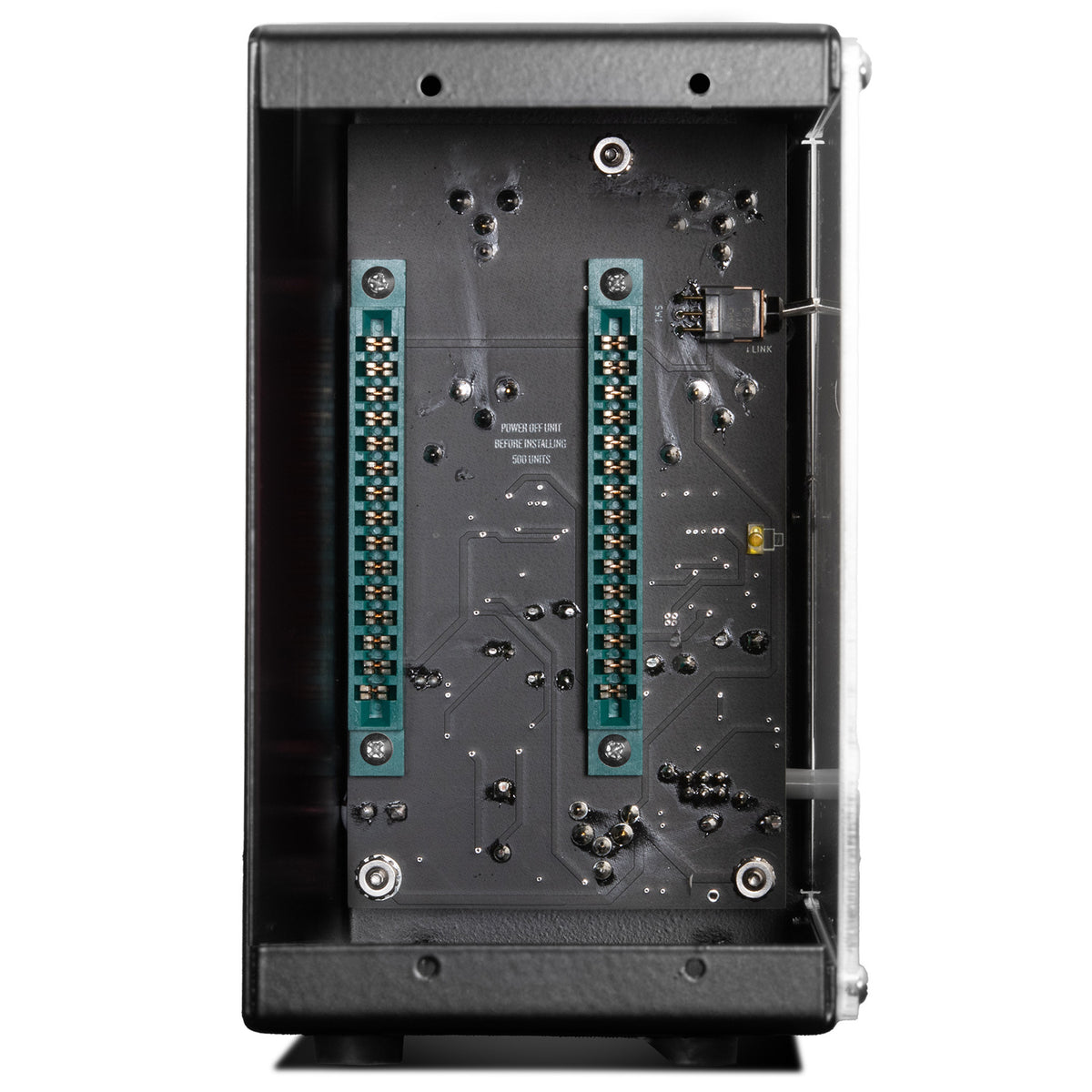 AEA Snaqbox 2-Slot 500 Series Rack - Clear