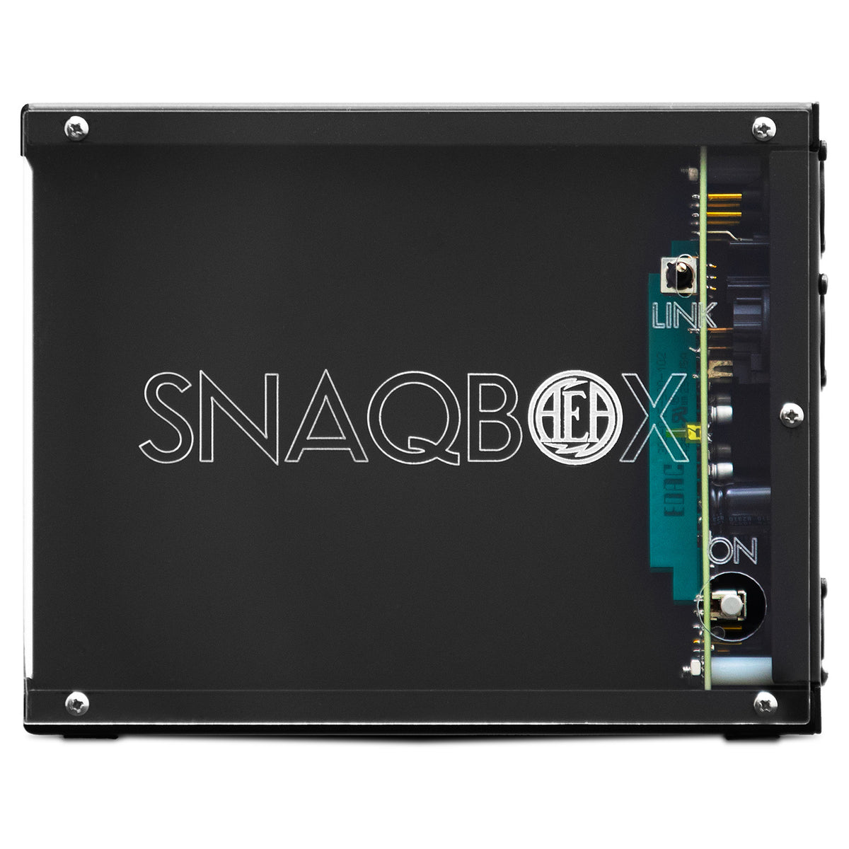 AEA Snaqbox 2-Slot 500 Series Rack - Clear