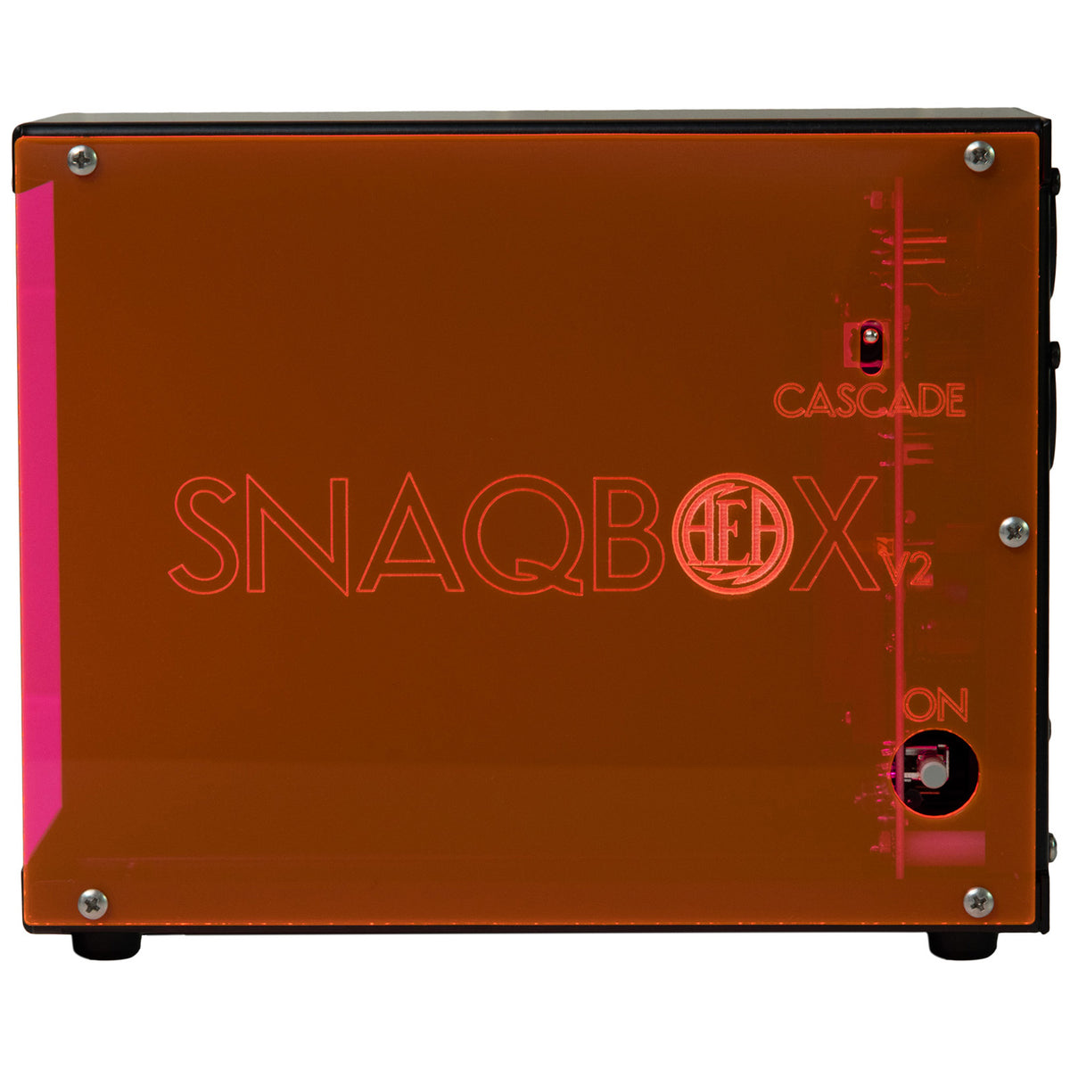 AEA Snaqbox V2 2-Slot 500 Series Rack - Orange