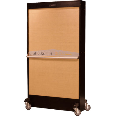 AfterSound Reverbophone Reverberating Microphone - Black Oak, Blond Grill