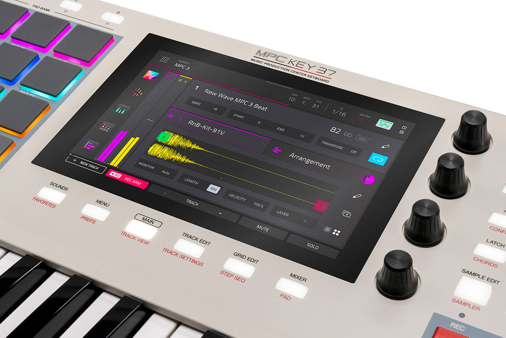 Akai Professional MPC Key 37 Gen 2 Standalone Keyboard Workstation