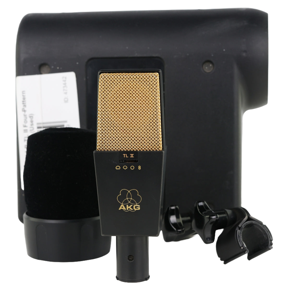 AKG C 414 B-TL II Four-Pattern LDC Mic #31089 (Used) 1
