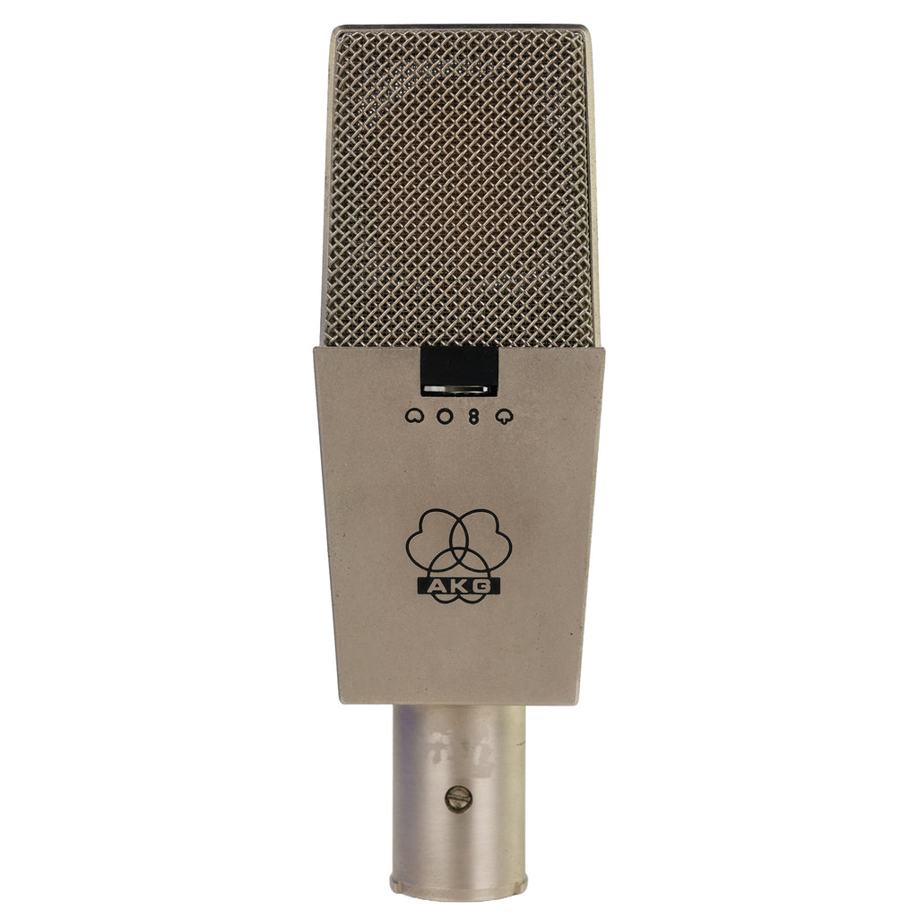 AKG C 414 EB Four-Pattern Condenser Microphone with Brass CK12 #6568 (Vintage)