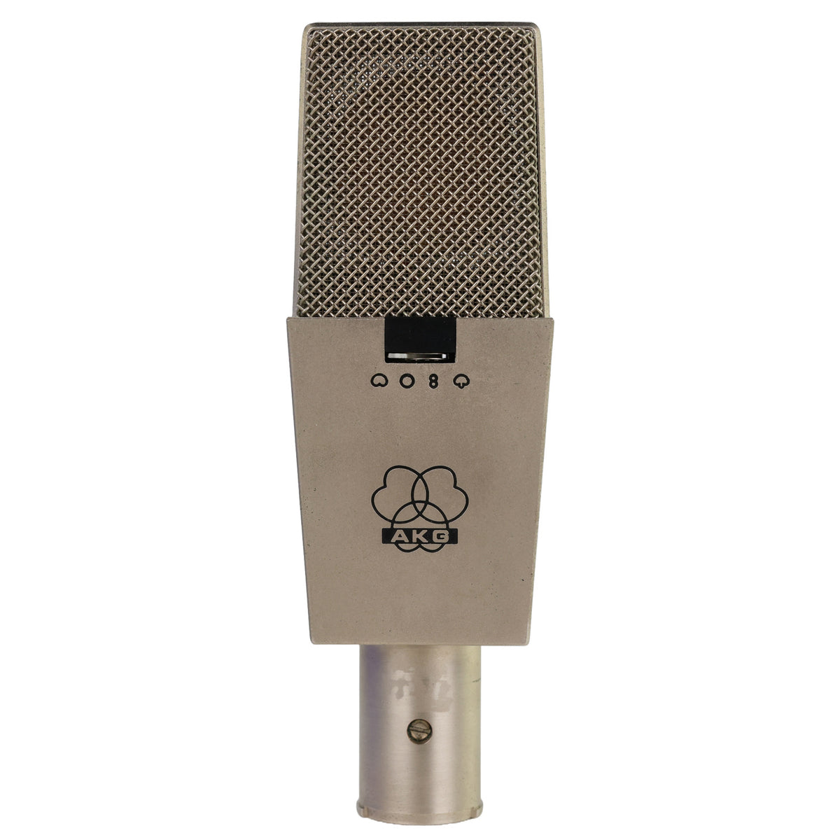 AKG C 414 EB Four-Pattern Condenser Microphone with Brass CK12 #6568 (Vintage)