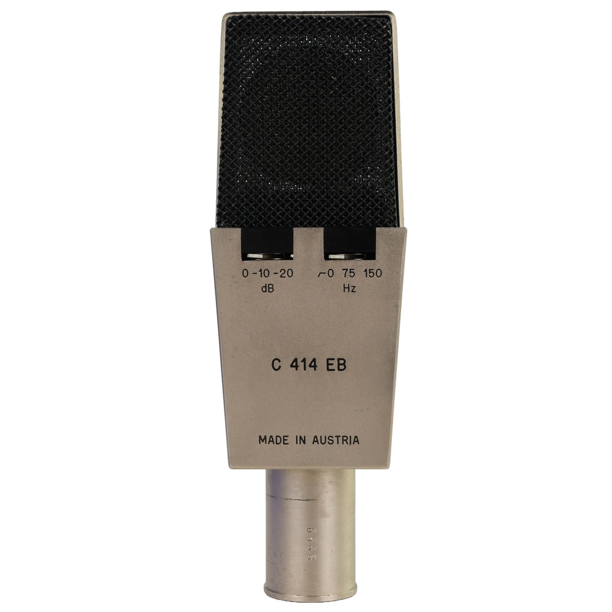 AKG C 414 EB Four-Pattern Condenser Microphone with Brass CK12 #6568 (Vintage)