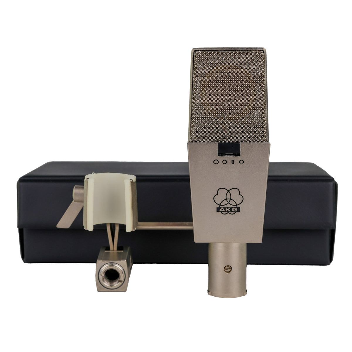 AKG C 414 EB Multi-Pattern Condenser Microphone with Brass CK12 #1638 (Vintage) 1