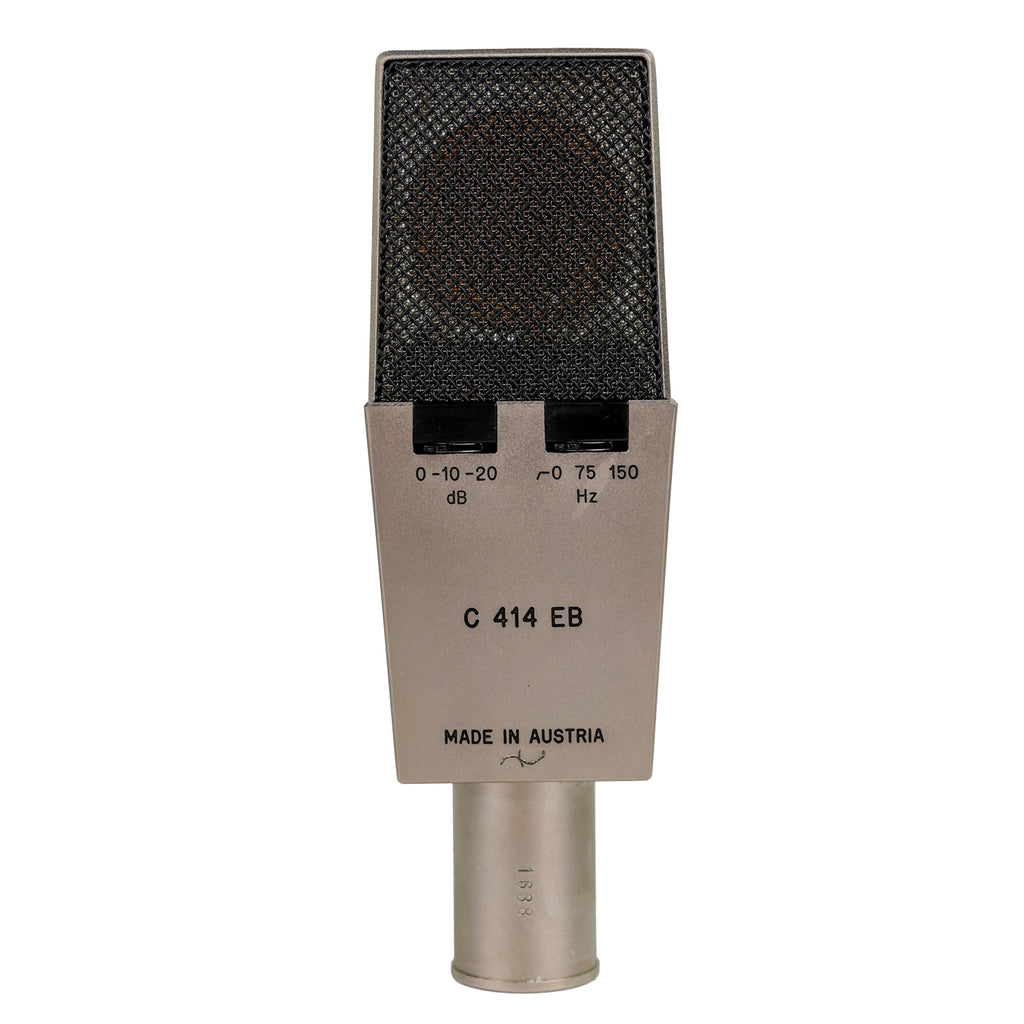 AKG C 414 EB Multi-Pattern Condenser Microphone with Brass CK12 #1638 (Vintage)