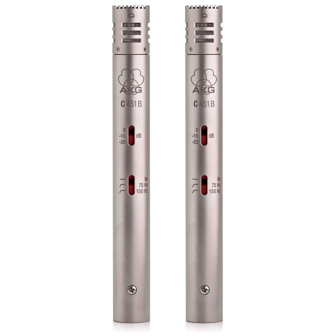 AKG C451 B/ST Small Diaphragm Condenser Microphone - Matched Pair