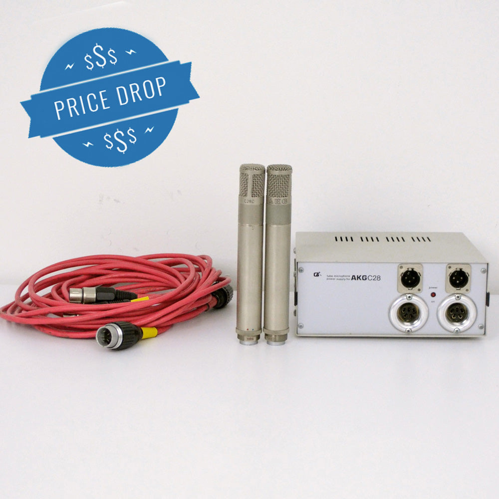 AKG C28c Pair #1985/1986 (Used)