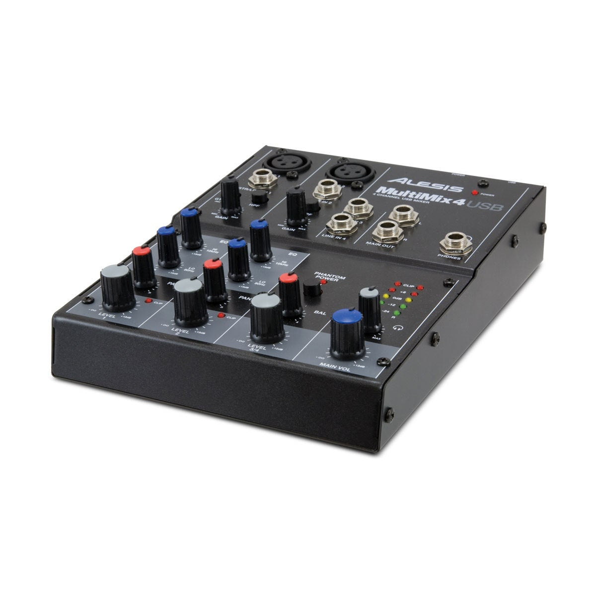 Alesis MultiMix 4 USB FX アナログミキサー 本体 Alesis MultiMix 4 USB FX Mixer/Interface – Vintage King