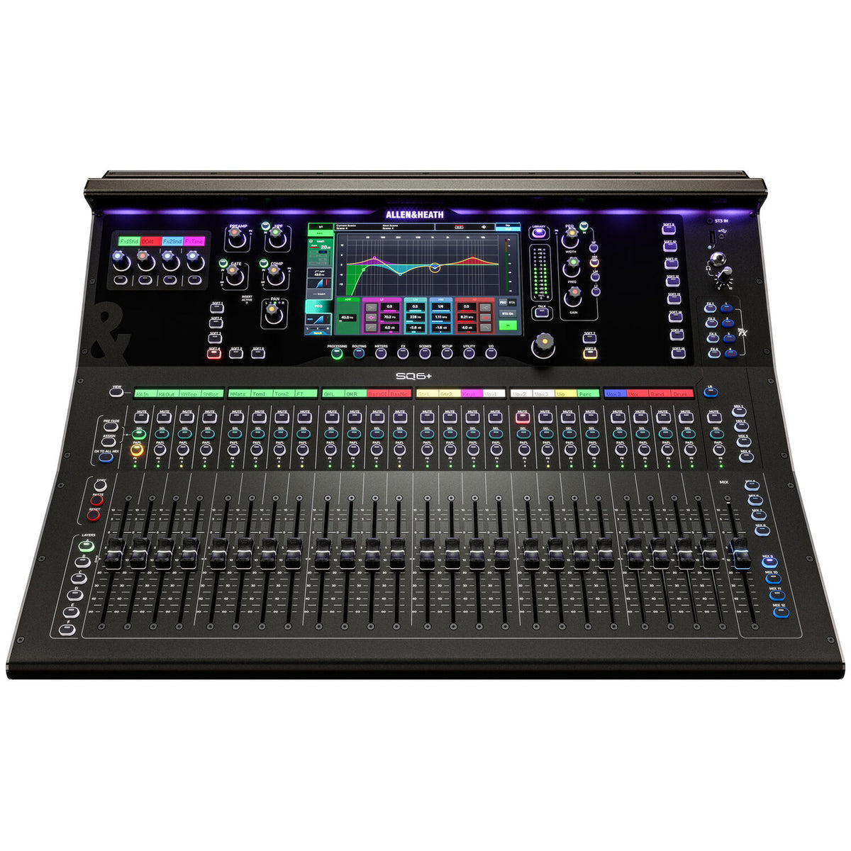 Allen & Heath SQ6+ 24-Input/48-Channel Digital Mixer with RackUltra FX (Demo Deal)