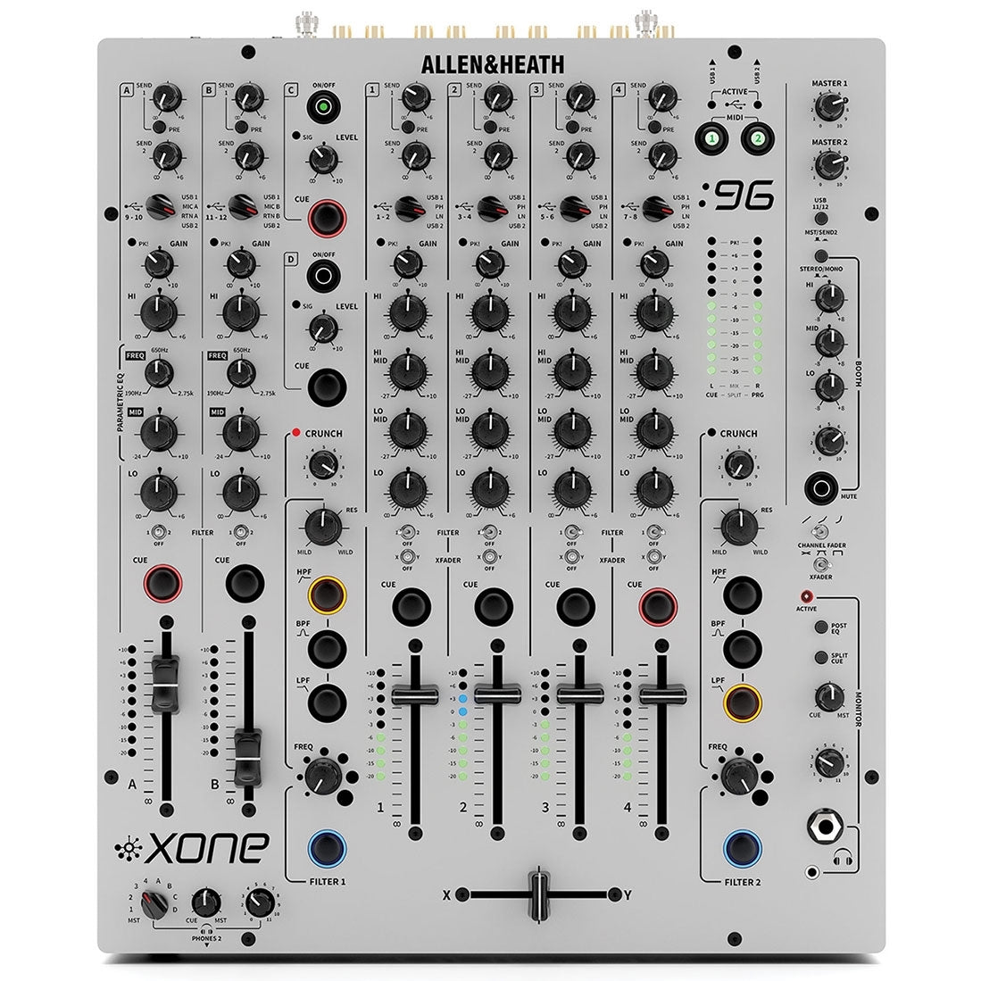 Allen & Heath XONE:96 Professional 6-Channel Analog DJ Mixer