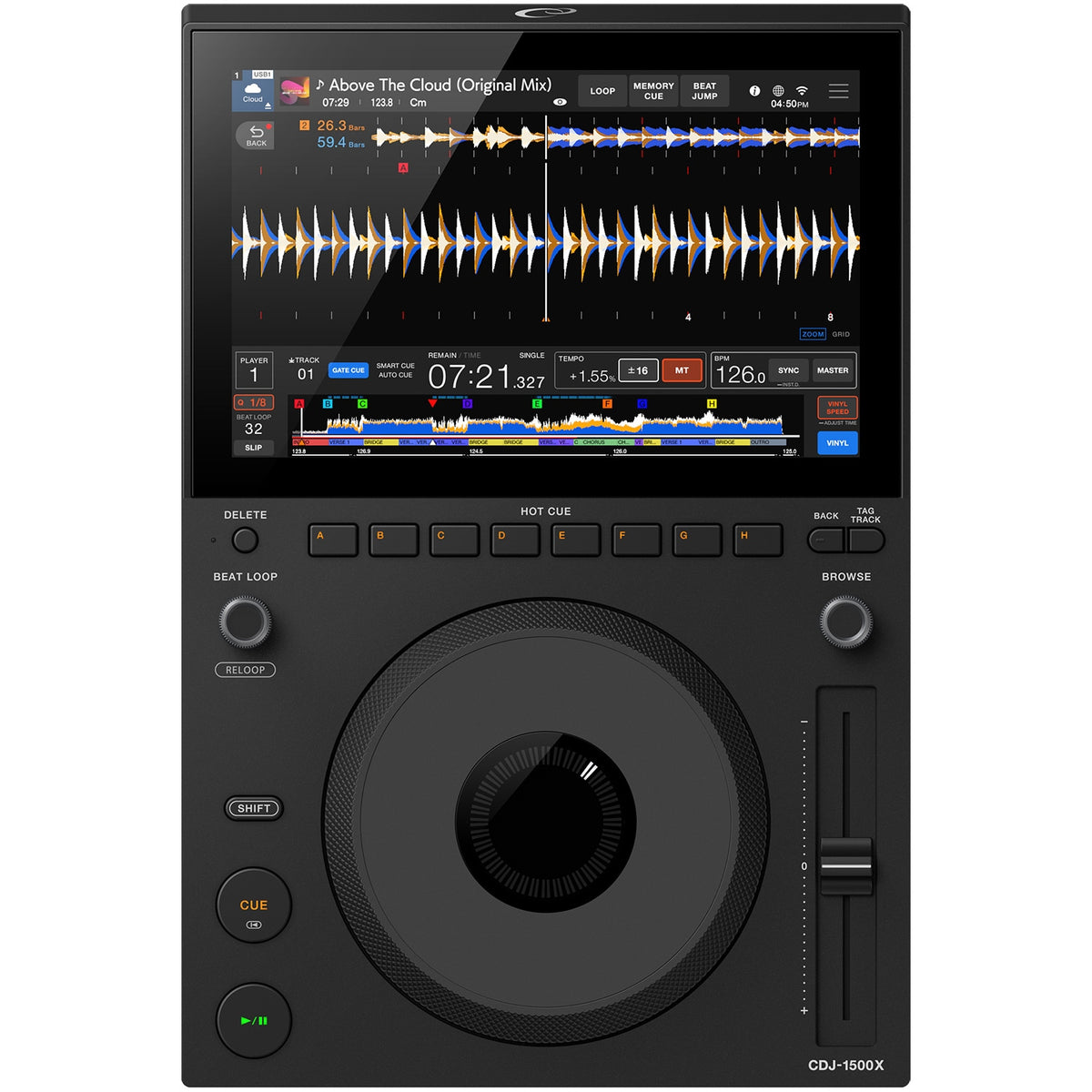 AlphaTheta CDJ-1500X Professional DJ Media Player