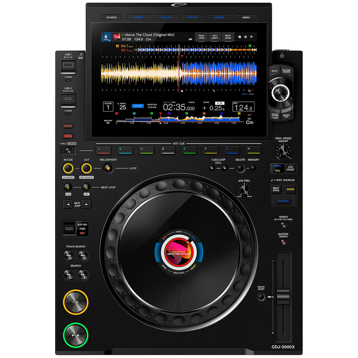 AlphaTheta CDJ-3000X Professional DJ Media Player