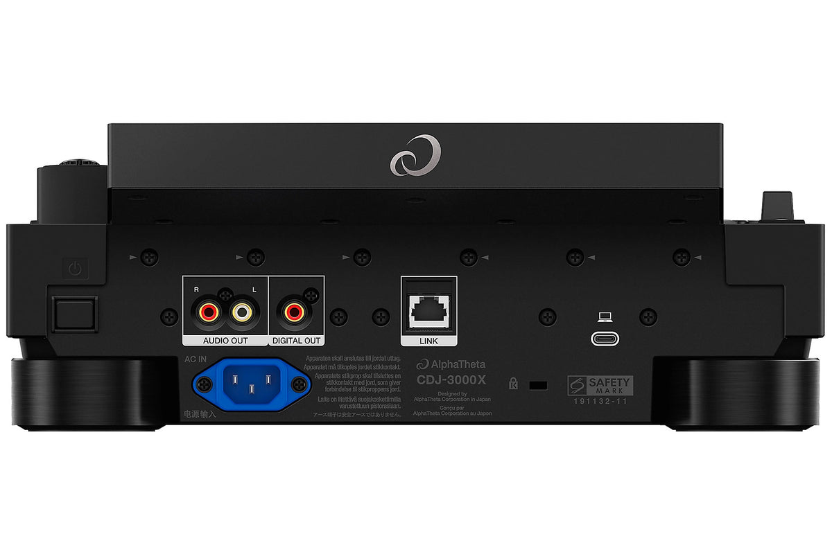 AlphaTheta CDJ-3000X Professional DJ Media Player