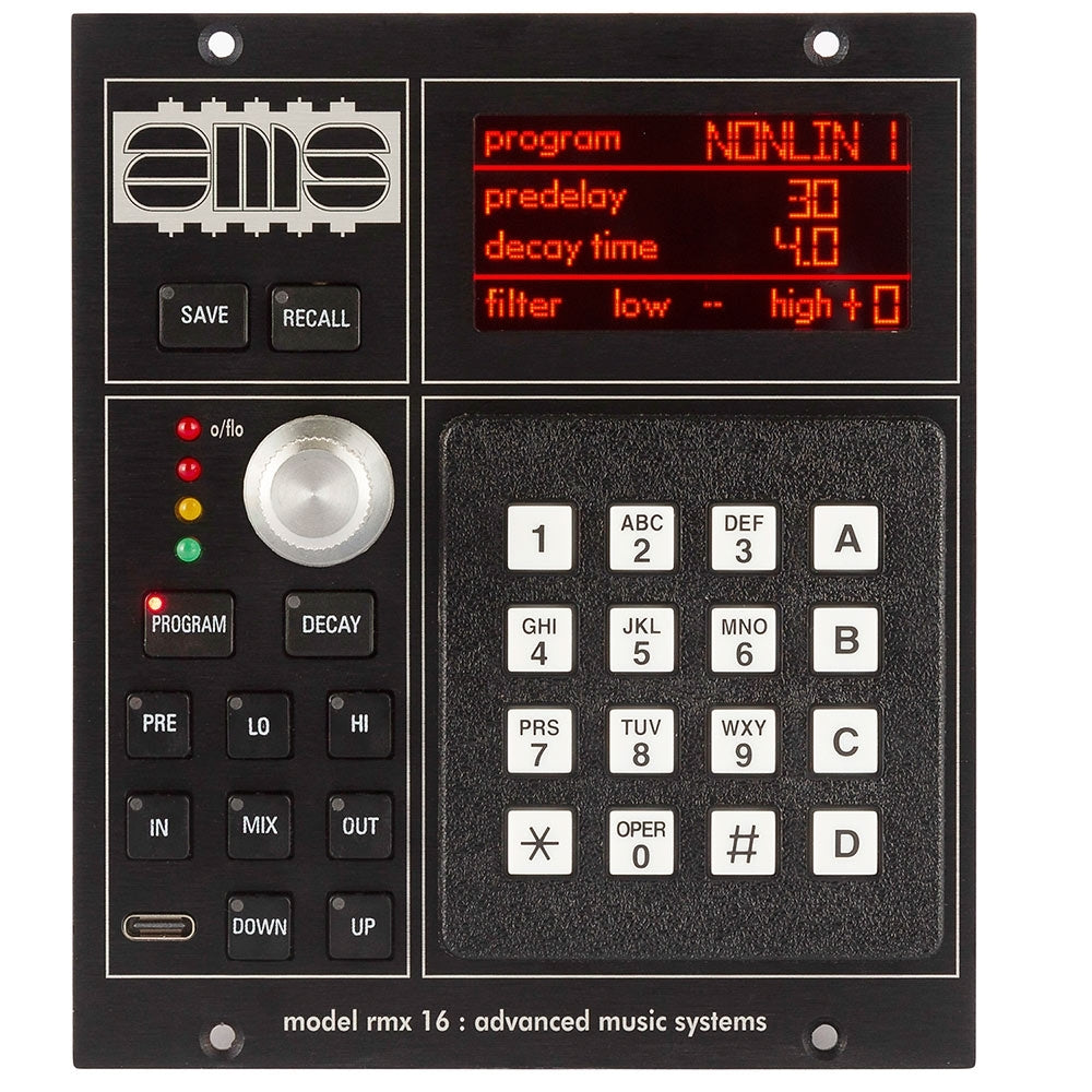 AMS RMX16 500 Series Digital Reverb Module