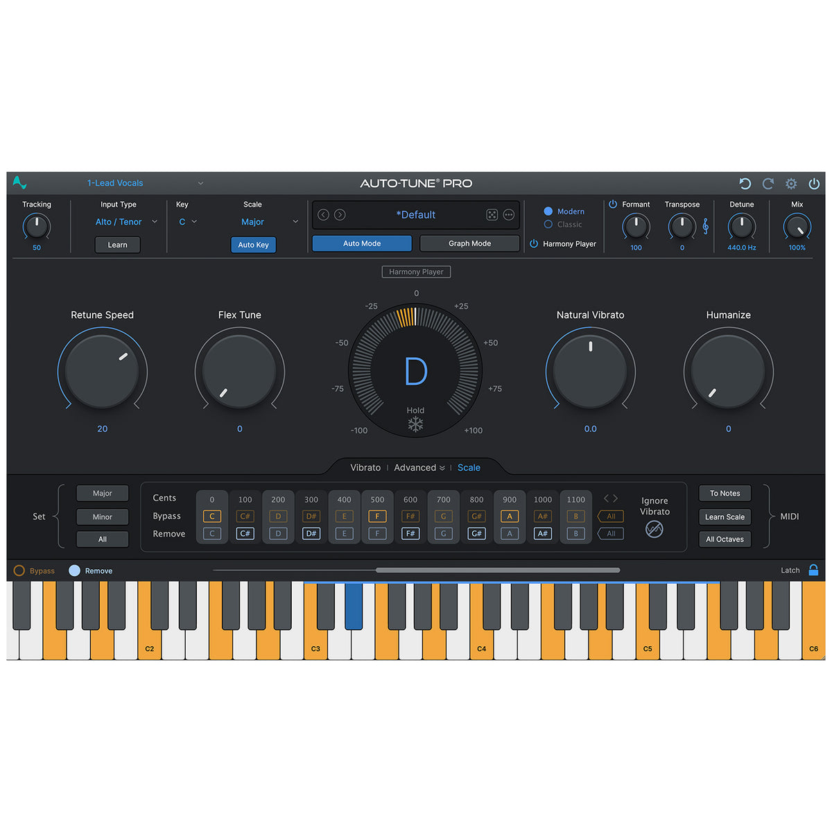 Antares Auto-Tune Pro 11 Pitch Correction Software - Electronic Delivery