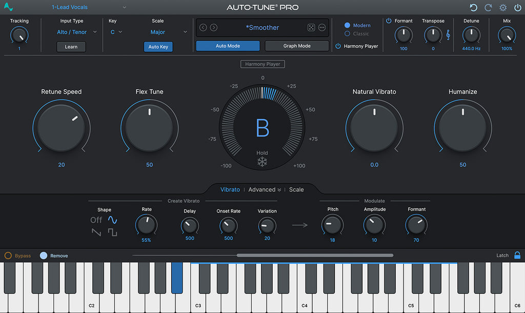 Antares Auto-Tune Pro 11 Pitch Correction Software - Electronic Delivery