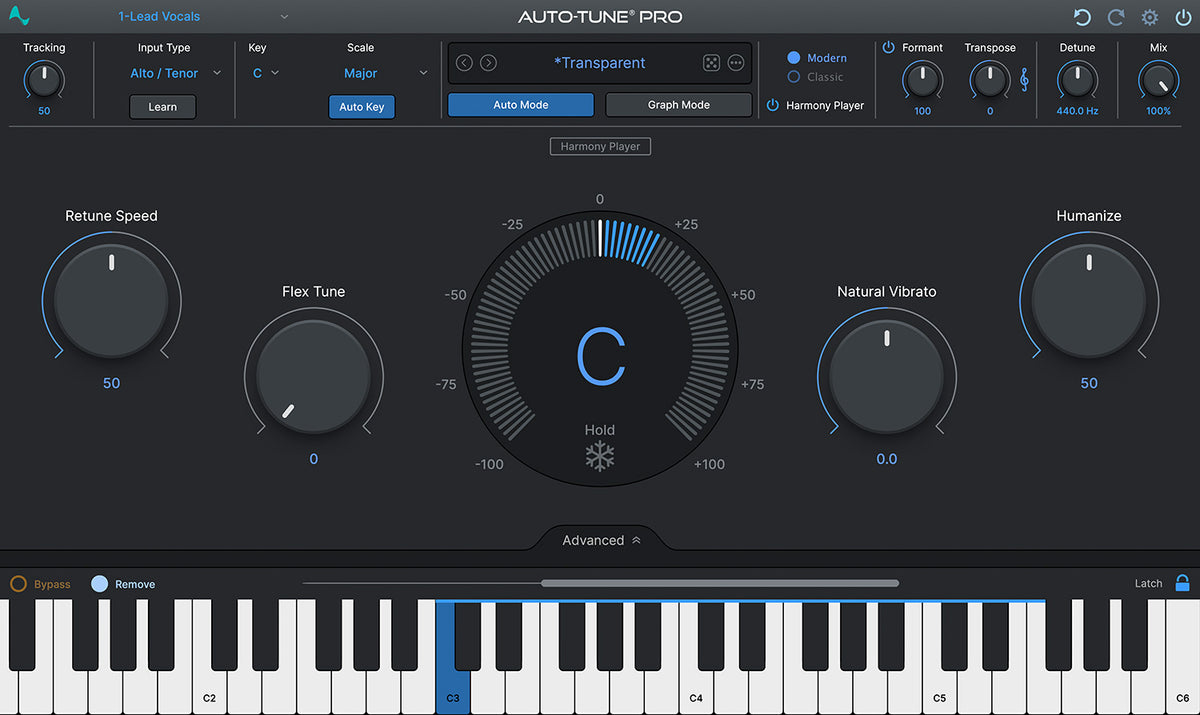 Antares Auto-Tune Pro 11 Pitch Correction Software - Electronic Delivery