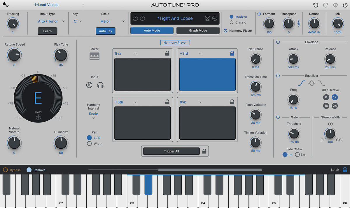 Antares Auto-Tune Pro 11 Pitch Correction Software - Electronic Delivery