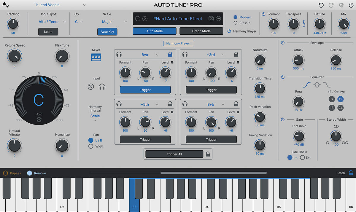 Antares Auto-Tune Pro 11 Pitch Correction Software - Electronic Delivery