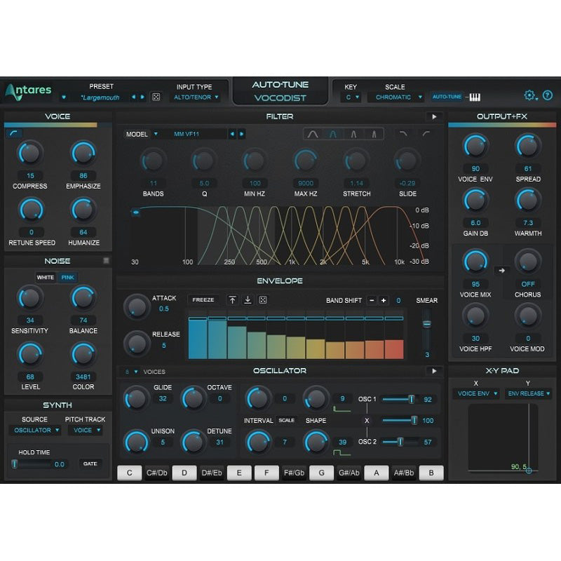 Antares Auto-Tune Vocodist Vocoder Plug-In - Electronic Delivery