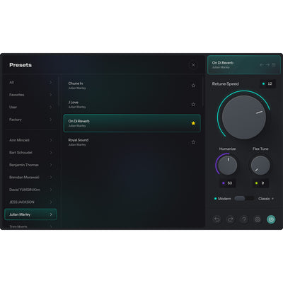 Antares AutoTune Advanced Pitch Correction Software - Electronic Delivery
