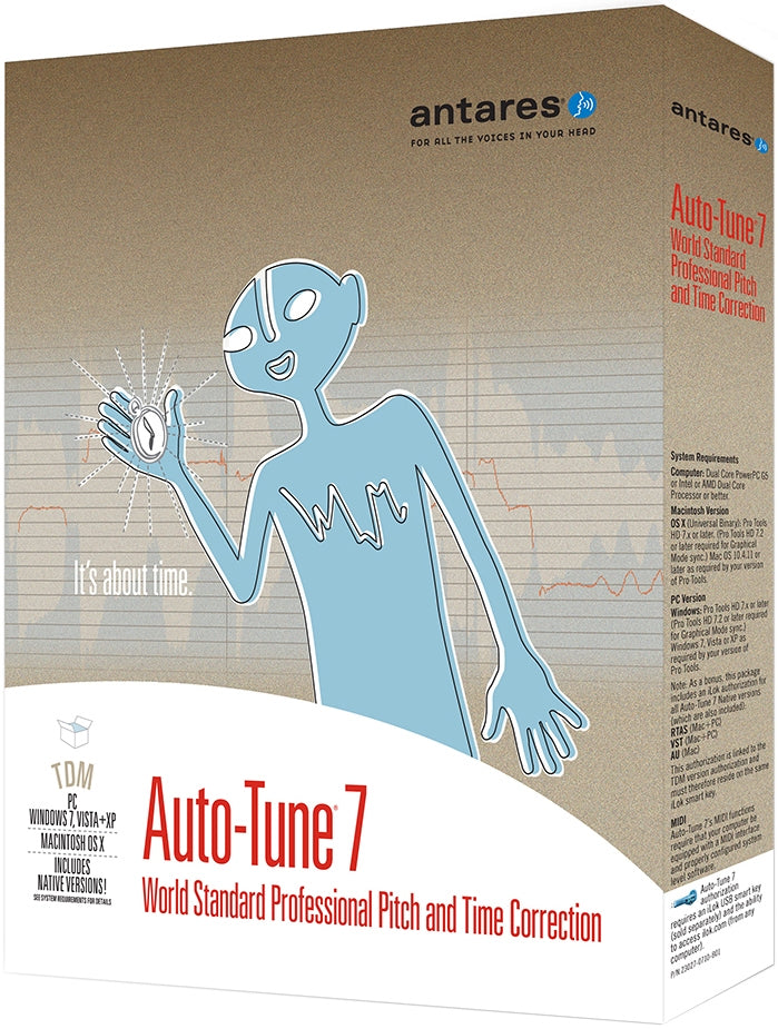 Antares Auto-Tune 7 - TDM - Retail Box