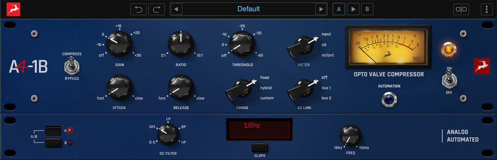 Antelope Audio A4-1B Analog Automated Opto Valve Compressor