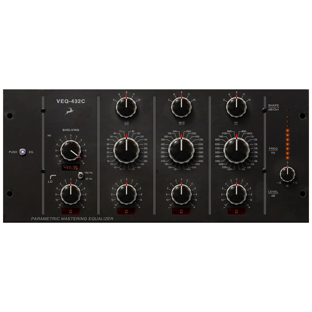 Antelope Audio VEQ-432C Parametric EQ Plug-in - Electronic Delivery