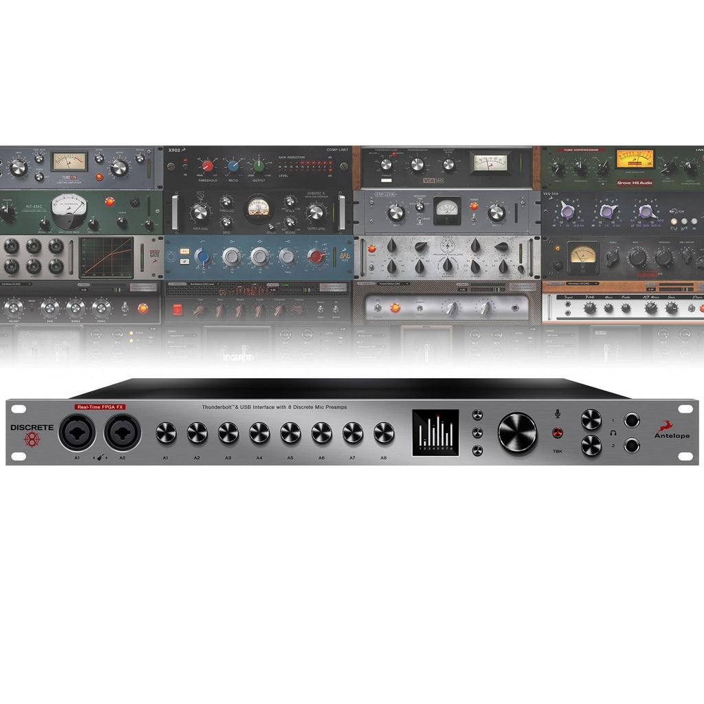 Antelope Audio Discrete 8 with Premium FX Pack + AFX2DAW