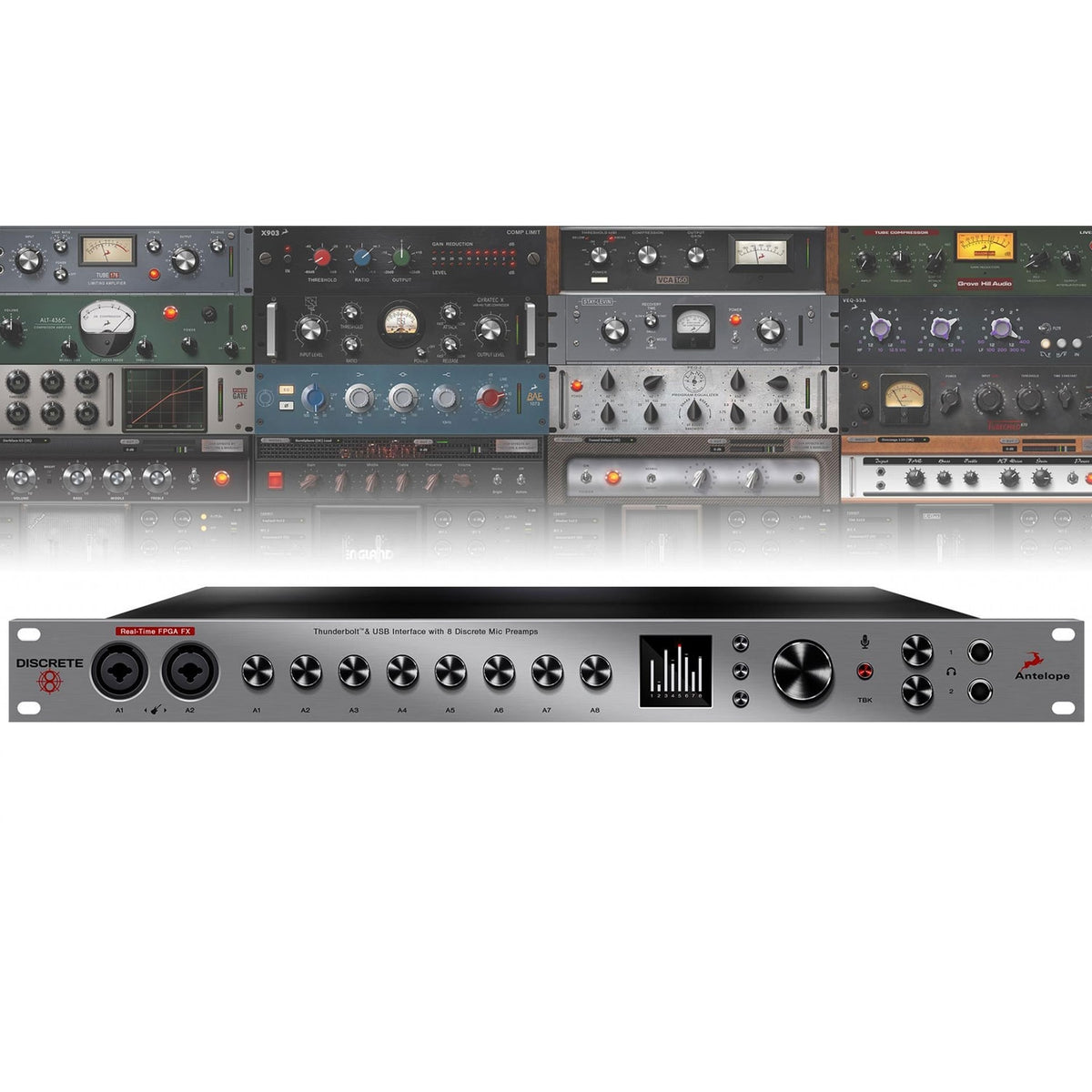Antelope Audio Discrete 8 with Premium FX Pack + AFX2DAW