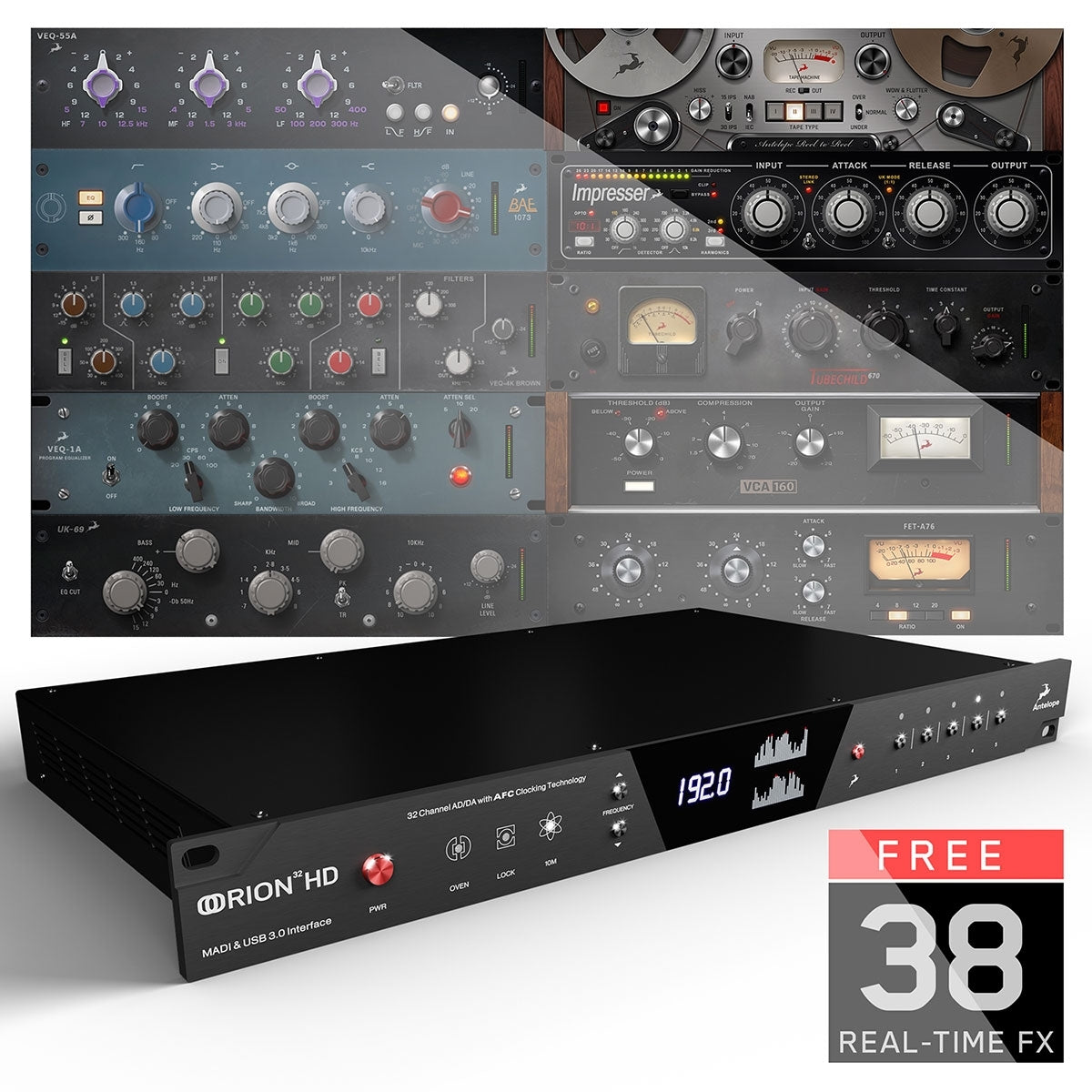 Antelope Audio Orion 32 HD Gen 3 USB Audio Interface