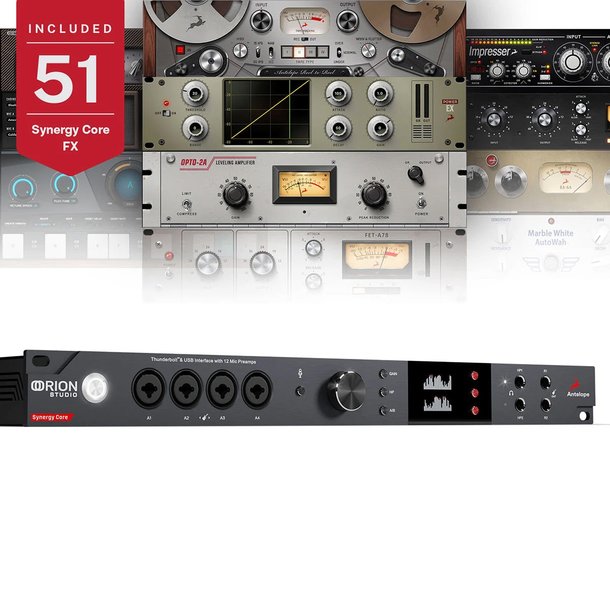 Antelope Audio Orion Studio Synergy Core Thunderbolt/USB Audio Interface (Demo Deal)