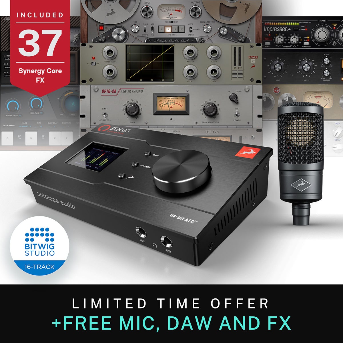 Antelope Zen Go - Zen Go - Antelope Audio Zen Go Synergy Core