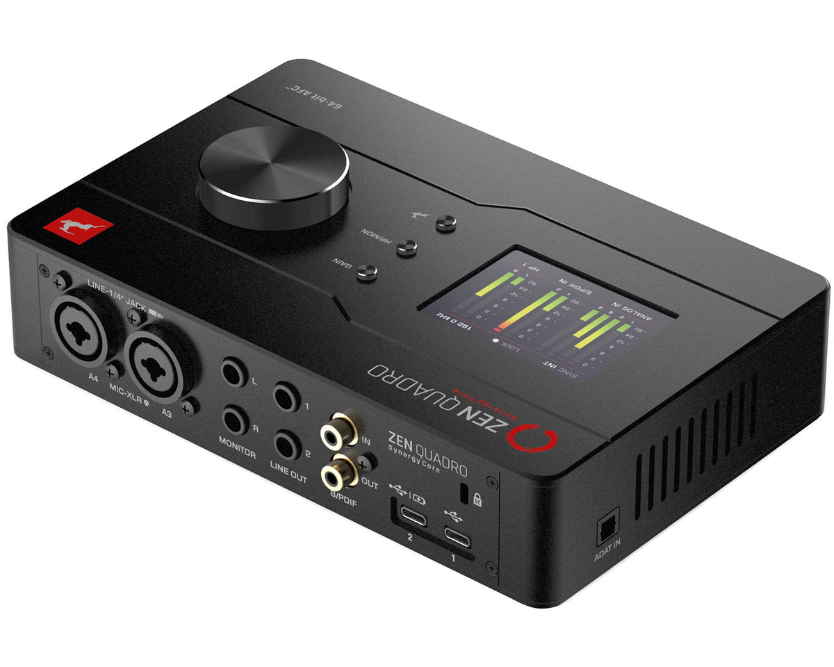 Antelope Audio Zen Quadro Synergy Core 14-in/10-out USB-C Audio Interface