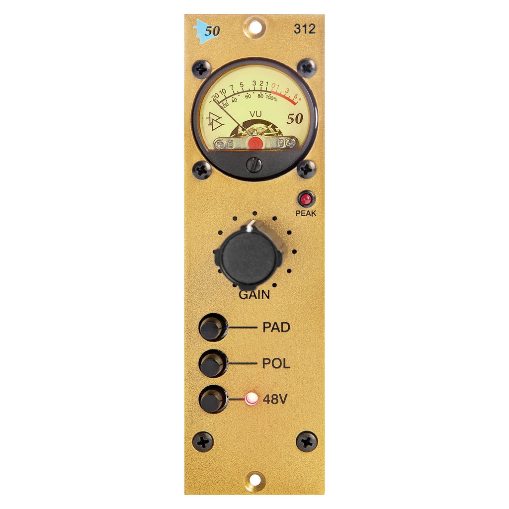 API 312 500 Series Microphone Preamp - 50th Anniversary Edition