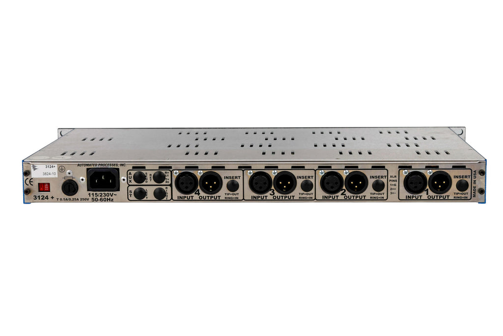 API 3124+ Mic/Line Preamplifier #3824-10 (Used)