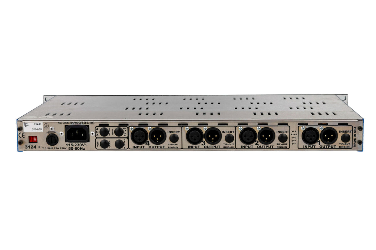 API 3124+ Mic/Line Preamplifier #3824-10 (Used)