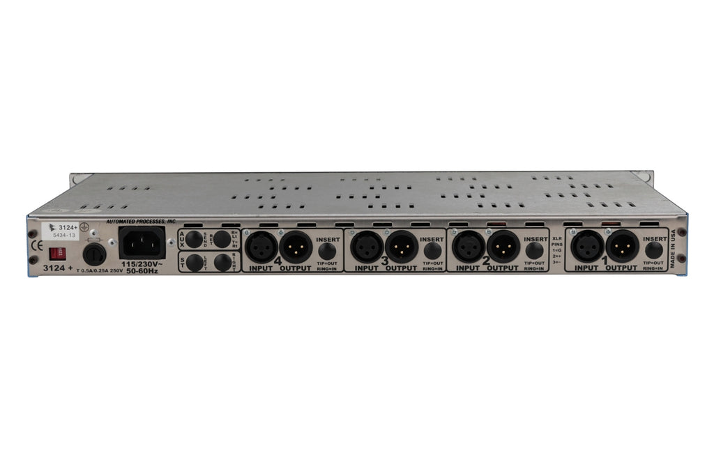 API 3124+ Mic/Line Preamplifier #5434-13 (Used)