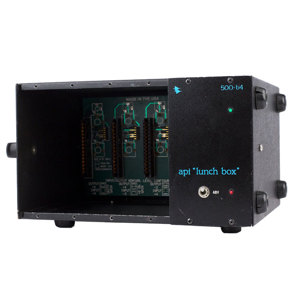 【ジャンク】API lunchbox 4スロット API 500 B4 Four Slot Lunchbox #148 (Used) – Vintage King
