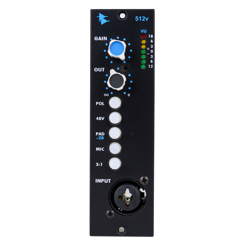 API 512v 500 Series Microphone Preamp #3686.22 (Used)