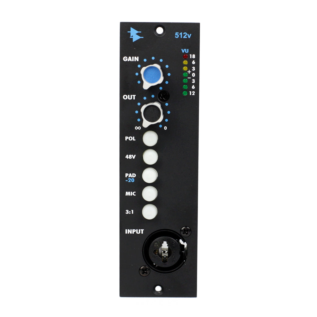 API 512v 500 Series Microphone Preamp