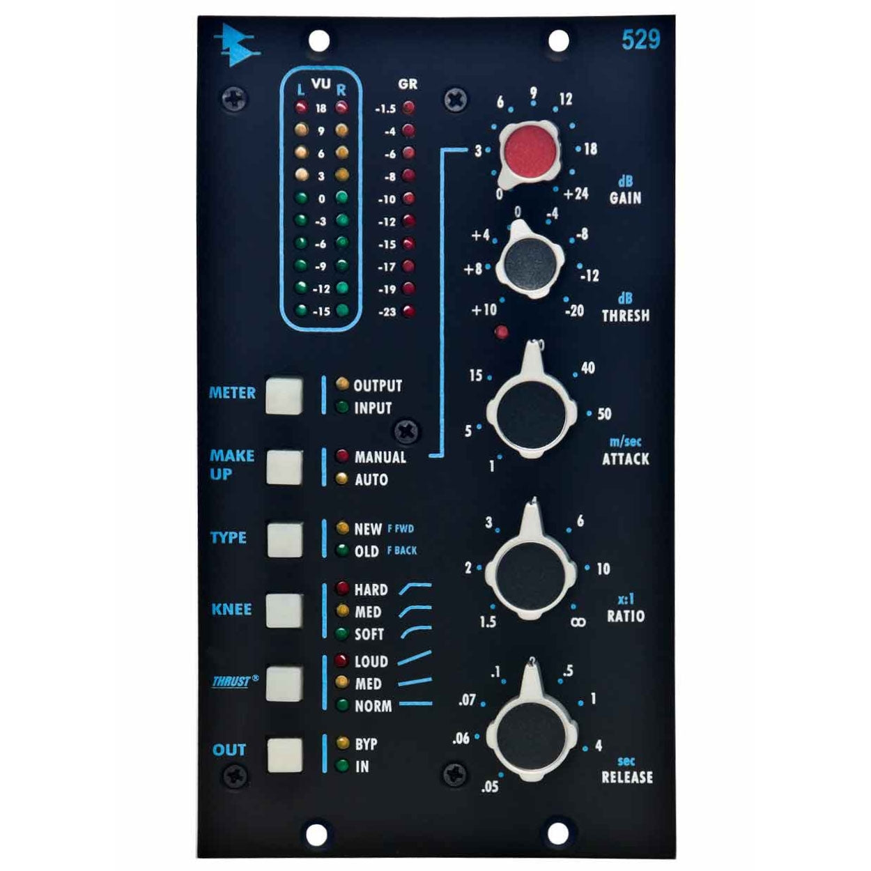 API Introduces New 529 Stereo Compressor In 500 Series Format